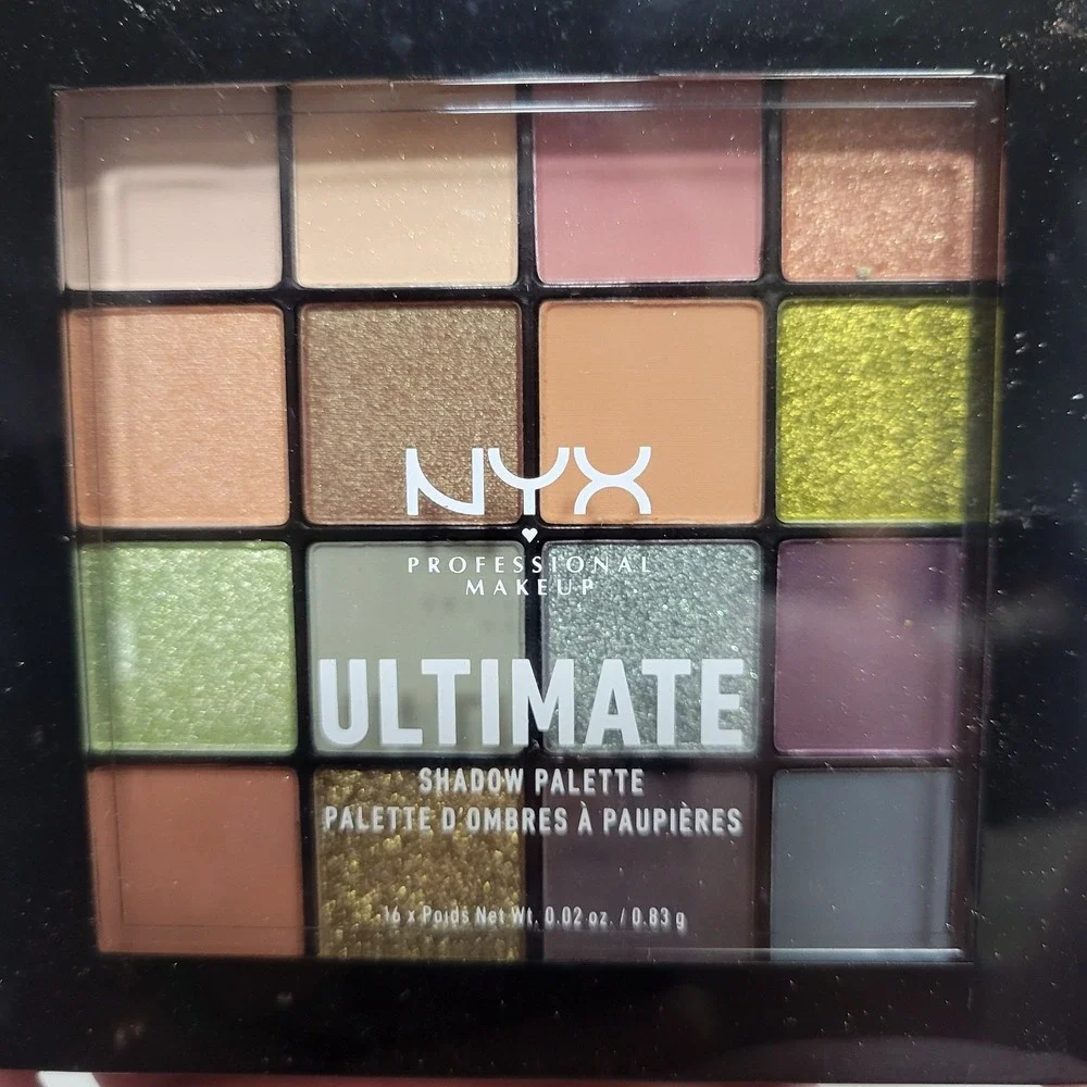 NEW NYX Professional Makeup Ultimate Eyeshadow Palette Utopia 16‎ Colors SEALED